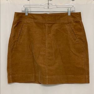 LOFT corduroy skirt with pockets!